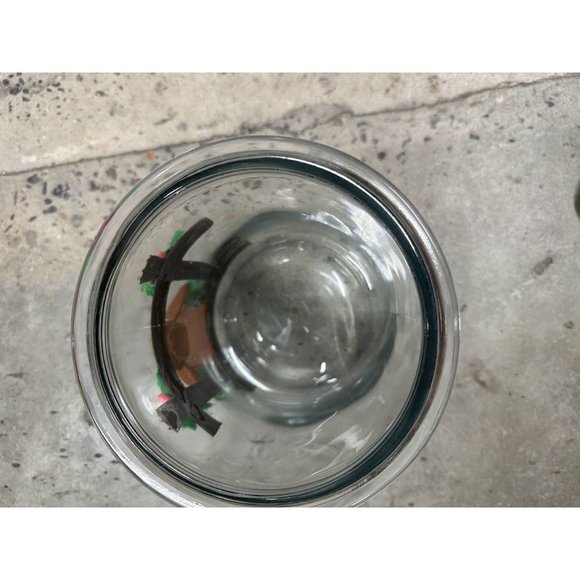 Decorative Glass Storage Jar with Fimo Clay Owl and Garden Scene - Picture 8 of 14